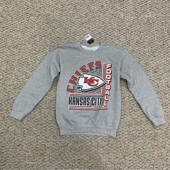 Junk Food Clothing Kansas City Chiefs Crewneck - XS - Picture 1 of 4